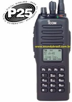 ICOM IC-F70DT / APCO-25 Transceptor Porttil VHF - 5W - Clique para ampliar a foto