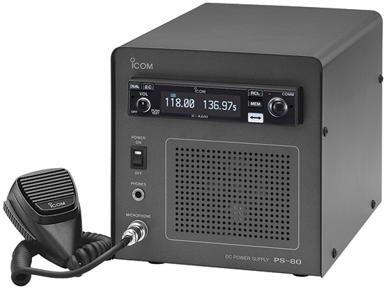 ICOM IC A220 B Transceptor VHF AM Aeron utico Fixo Base Soundy